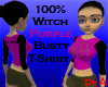 100% Witch Purple Tee