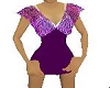 purple short dress