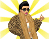![GV] Leopard fur coat