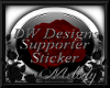 DW Designs 5k Sticker