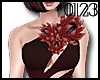 *0123* Black & Red Gown