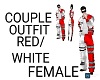 CP FIT RED WHITE FEMALE