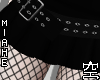 空 Skirt EMO Black 空