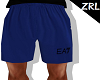 ZRL - EA7 BLUE SHORT