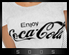 S.| Coca Cola tees white
