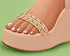 3D Beige Sandals DRV