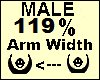 Arm Scaler 119%