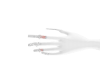 Iced White Nails