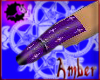 Amber* vamp nails purpl