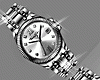梅 silver watch