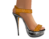 Golden Yellow Heels 