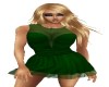 GREEN FLARE SKIRT