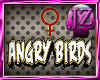 (JZ)AngryBirdsHoodyRedF