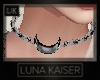 choker moon silver