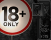 18+ Sign