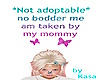 KIDS Not Adoptable Sign