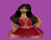 Red Jean Outfit