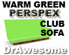 Green Perspex Club Sofa