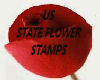 STATE FLOWER STAMPS 5