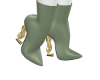 Boots 2 L Olive/Gold