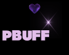 PBUFF HEART/STARS PURPLE