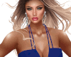 Summer flower Blue Dress