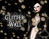 Cat~ Glitter Wall.Gold