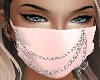 Pink Face Mask Chained