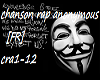 Chanson Rap Anonymous FR