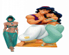 Aladdin  &Jasmin 3D
