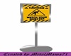 Caution dj sign
