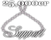 !ct! 25k Support Sticker