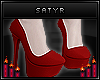 Red Glory Pumps