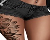 Black Tatt Shorts