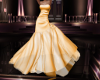 Bridesmaid Gold Gown
