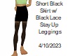 [BB] Black Skirt & Lace
