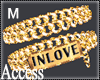A. INLOVE Gold Bracelet