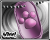 Pink Paw Dogtag