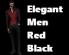 Elegant Man Red/Black
