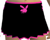 Black/Pink+Playboy Skirt
