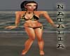 Natalia Sxy Black Bikini