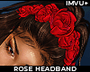 ! belle rose headband