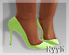 K* Color Me-Lime Heels