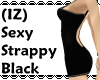(IZ) Sexy Strappy Black