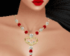 Ruby Golden Necklace