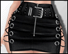 !K Leather Skirt