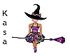 Witches Flying Broom