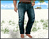 Blue Jeans with Belt -M-