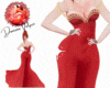 vs glamour red dress