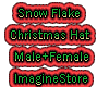 (IS)Snow Flake Hat M/F
